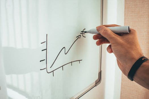 pexels photo 5310563 5310563 2 Crop faceless male financier drawing scheme on whiteboard with marker during creating new project